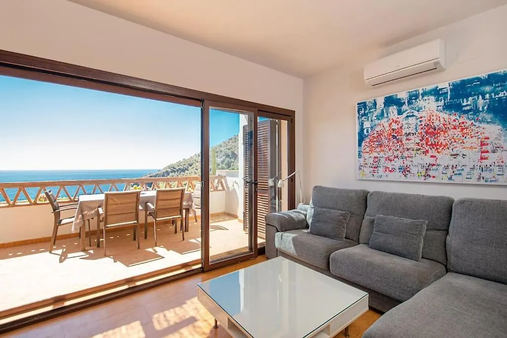 Sunny House With Great Sea Views, 3 Terraces, Private Heated Pool And Sauna La Herradura  La Herradura (Granada)